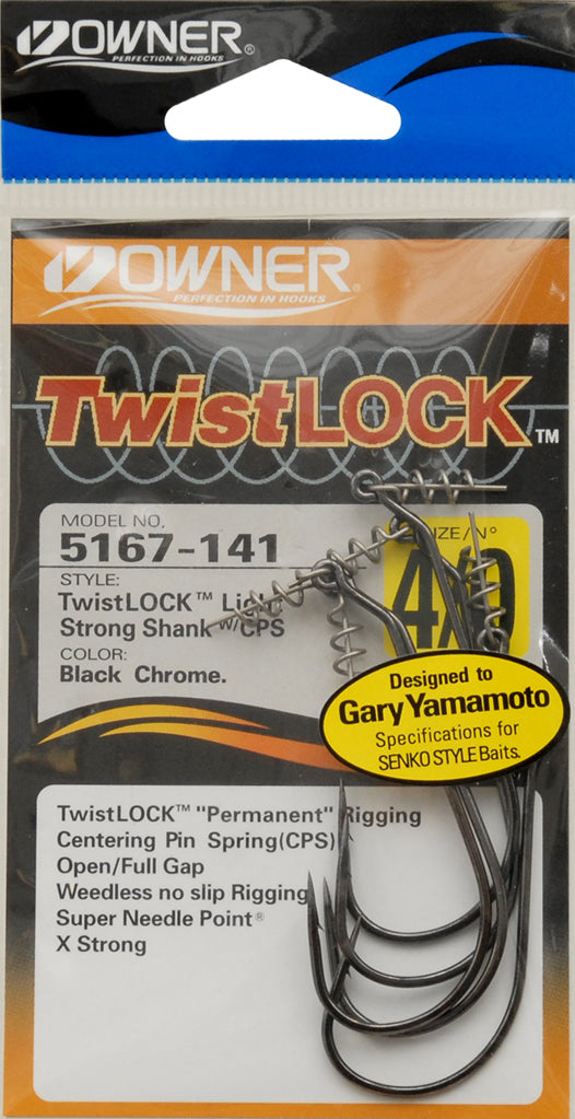 Owner TwistLOCK Light Hooks – Fishing Online
