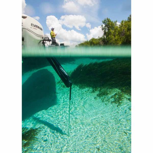 Power-Pole Sportsman II Shallow Water Anchor 8ft Black Power-Pole Sportsman II Shallow Water Anchor 8ft Black