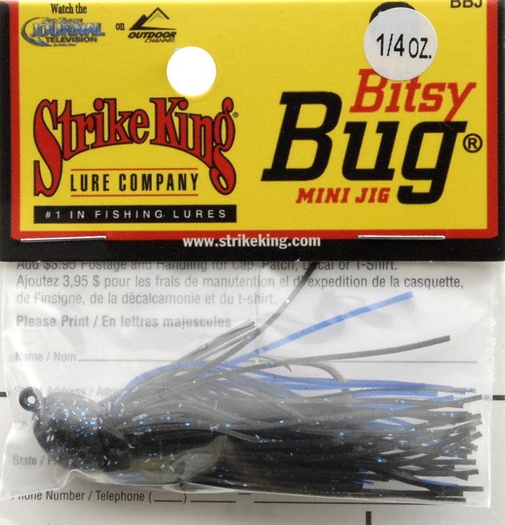 Strike King Lures Bitsy Bug Mini Jig – Fishing Online