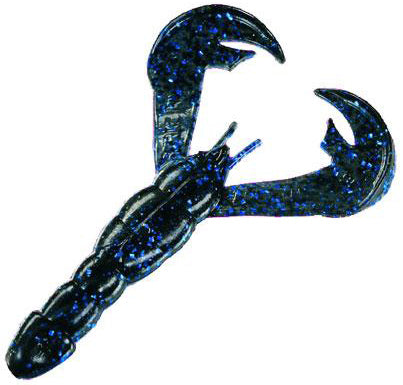 Strike King Rage Tail Chunk Bait - Blue Craw Fishing Lure