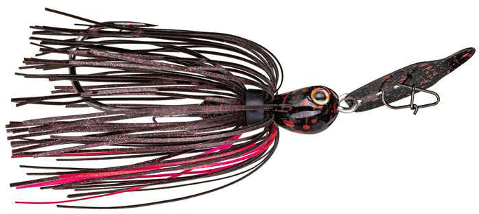 Strike King Thunder Cricket Vibrating Jig 3/4oz Black Widow