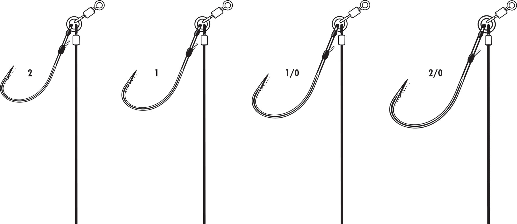 VMC Tokyo Rig Finesse Neko Hooks - 2-Pack For Soft Plastic Worms, Freshwater Fishing
