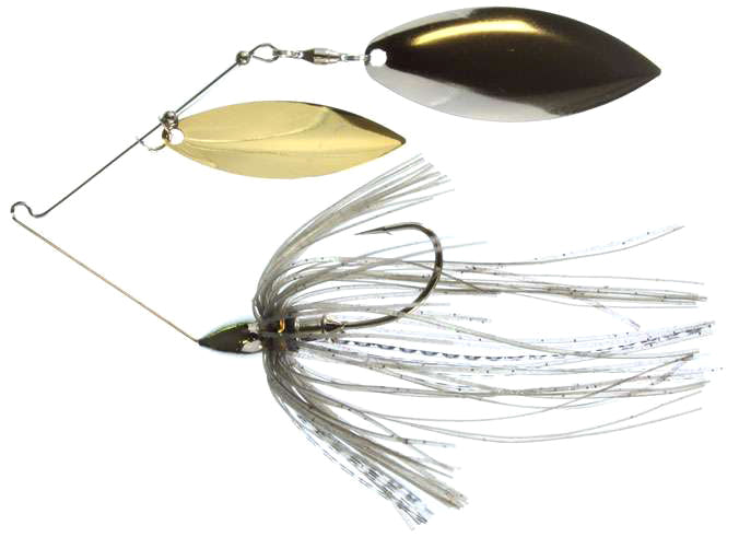 War Eagle Nickel Double Willow Spinnerbait 3/8 oz / Mouse