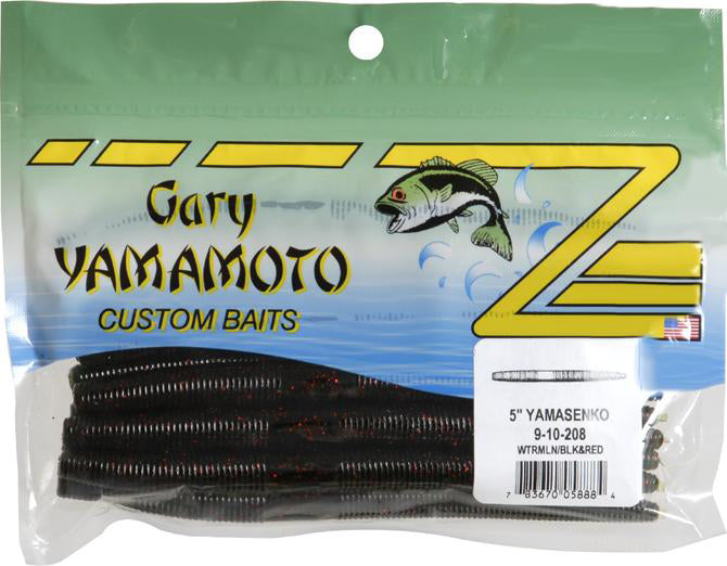 thumbnail image 2 of 40-Pack Watermelon Gold & Black Flake 5" Slim Senko Style Stick Baits – Tournament Quality Soft Plastic Bass Lures 2 of 2