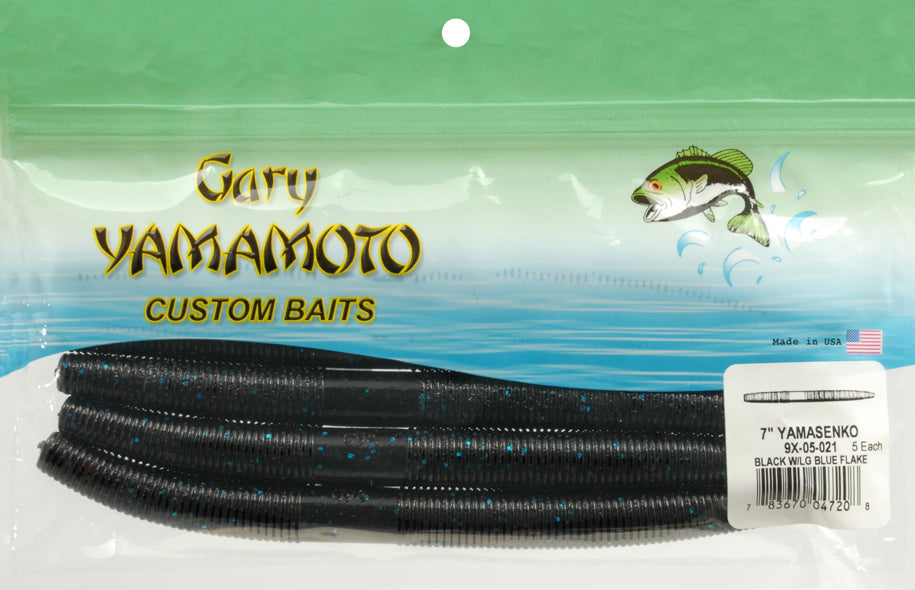Gary Yamamoto 3.5 Inch FAT Swim Senko Soft Plastic Bait 7-Pack – 31M-07 Any Color
