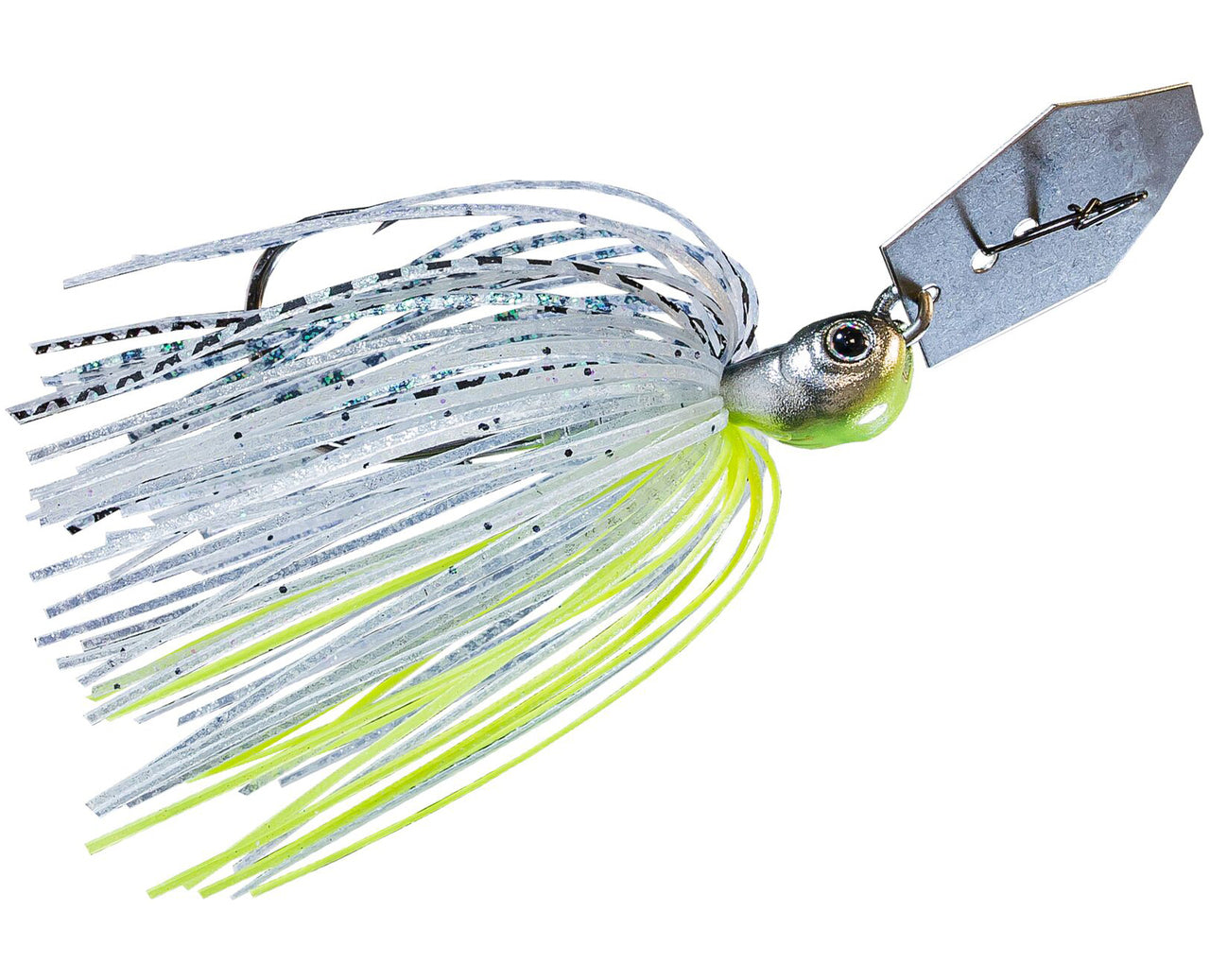 Z-Man ChatterBait Chatter Bait Original Lures, 3/8 oz, Chartreuse Sexy Shad